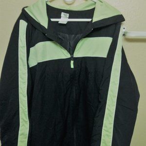 Danskin Now plus Athletic Zip Up Hooded Jacket